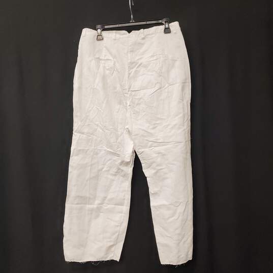 Kristense Women White Casual Pants SZ 3 NWT image number 2