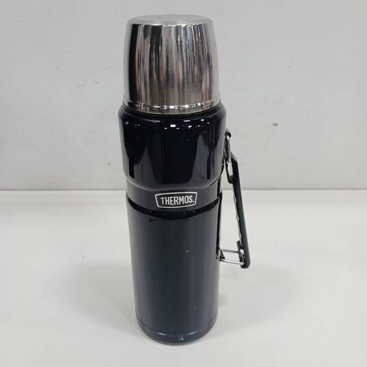 Black Stainless Steel-68 Ounces Thermos image number 1