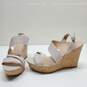 Franco Sarto SENECA Slingback Cork Platform Wedge Women's Heels Size 10M image number 1