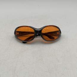 Smith Mens Slider Bazooka Gray Orange Full Rim Cat Eye Sunglasses alternative image
