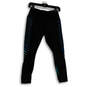 Womens Black Elastic Waist Pull-On Stretch Compression Leggings Size Small image number 1