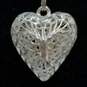 Sterling Silver Gemstone Arrow/Crystal Dangling/Filigree Heart Pendant. 21in Necklace Bundle 3pcs. 20.3g image number 4