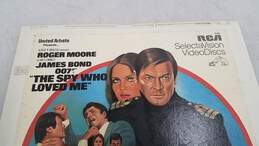 RCA SelectaVision VideoDisc 1982 Roger Moore is James Bond 007: The Spy Who Loved Me alternative image