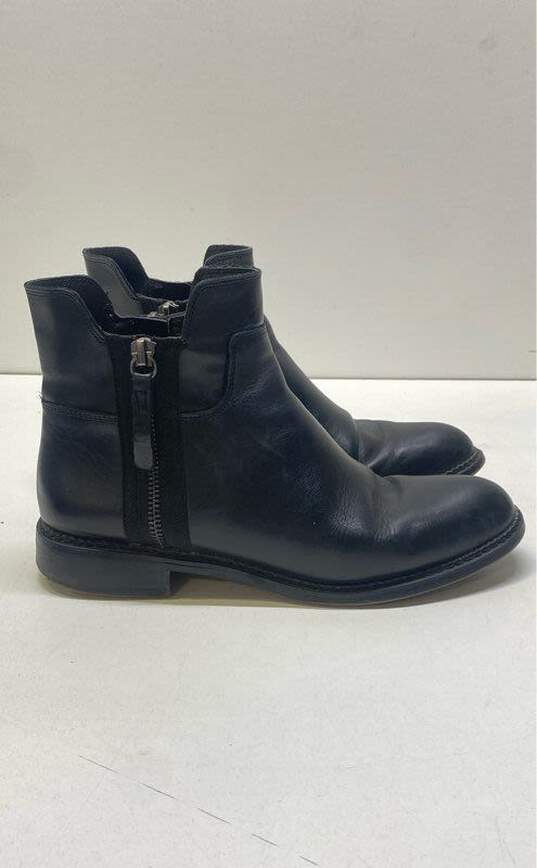 Franco Sarto Sloan Leather Ankle Boots Black 7.5 image number 1