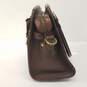 Vintage Dooney & Bourke Brown Pebble Leather Crossbody Handbag image number 2