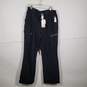 NWT Mens Flat Front Belt Loops Zipper Pockets Straight Leg Cargo Pants Size XL image number 1