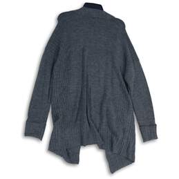 Liz Claiborne Womens Gray Long Sleeve Open Front Cardigan Sweater Size M alternative image