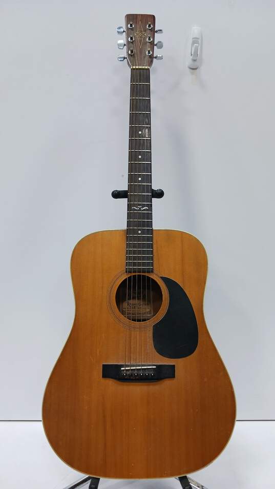 Brown Alvares Acoustic Guitar image number 1