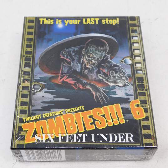 Twilight Creations Boardgame Zombies!!! 6 Six Feet Under - New/Sealed image number 1