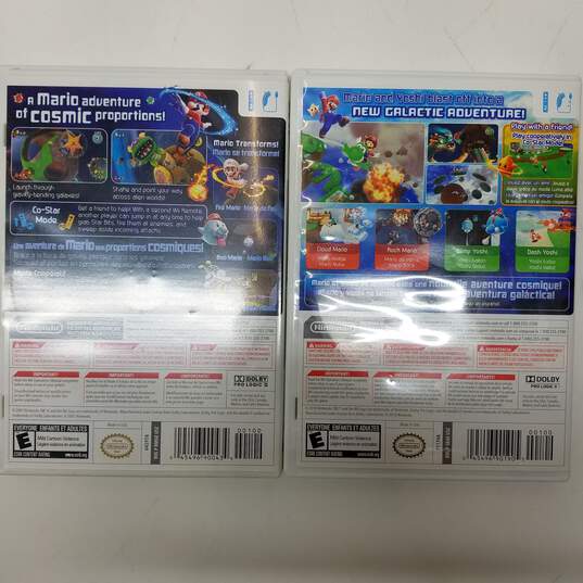 Super Mario Galaxy 1 & 2 Nintendo Wii Game Bundle image number 3