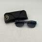 Ray-Ban Mens Andy Gray Blue UV Protection Square Sunglasses With Case image number 1