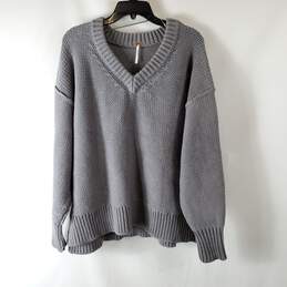 Free People Women Grey Sweater XS