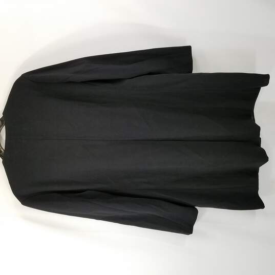 Buy the IMAN Women Black Coat L NWT | GoodwillFinds