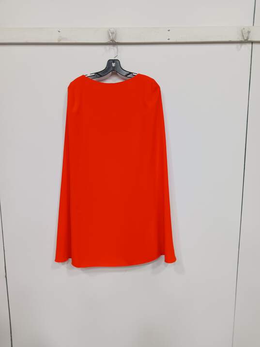 Lauren Ralph Lauren Women's Tangerine Sleeveless Wrap Dress Size 6 NWT image number 2