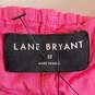 Lane Bryant Women Pink Smocked Tank Top Sz 22 NWT image number 3