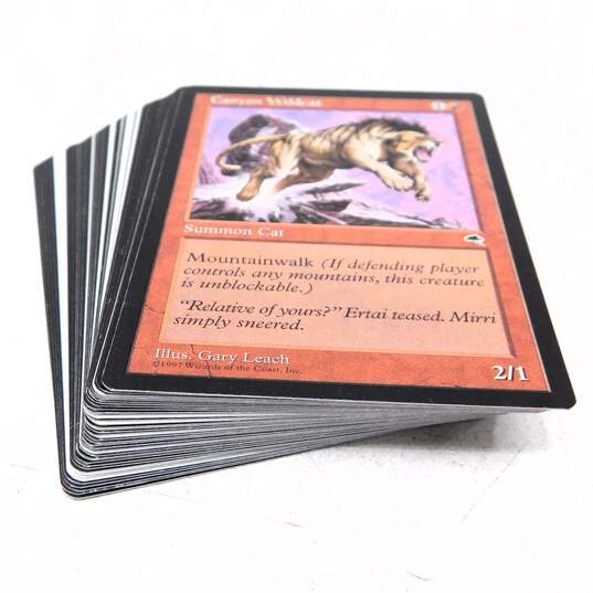 Assorted Lot of 40+ Vintage Magic The Gathering MTG Cards image number 3