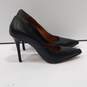 Coach Women's G3118 Black Smooth Leather Waverly Pumps Size 6.5B image number 1