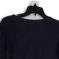 NWT Womens Gray Stretch Long Sleeve V-Neck Pullover T-Shirt Size XS image number 4
