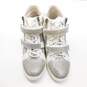 INC International Concepts Debby Sparkle Rhinestone Sneakers Silver 7.5 image number 5