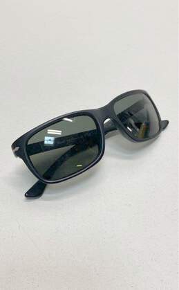 Persol PO3048S Rectangular Sunglasses Black One Size alternative image