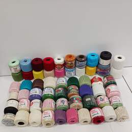 16.75lb Lot of Assorted Crochet Thread