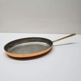 Copper Fish Frying Pan