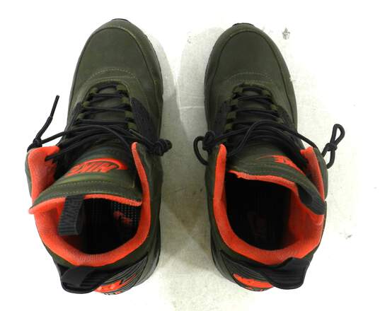 Nike Air Max 90 SneakerBoot Dark Loden Men's Shoe Size 11 image number 3