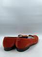 Authentic Ralph Lauren Chad Orange Embroidered Loafers M 11.5D image number 4