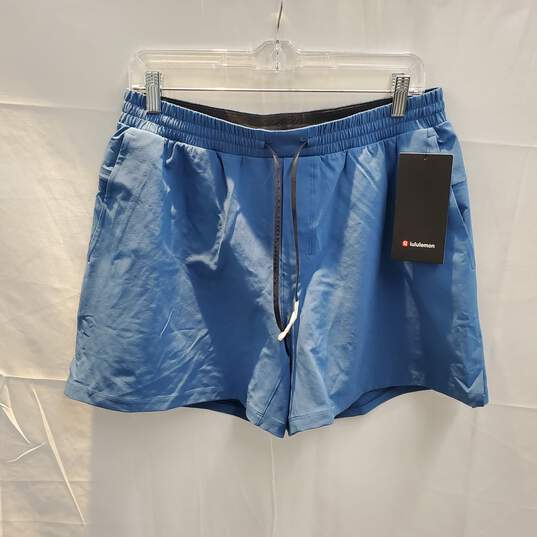 Lululemon Blue Pool Shorts 5in NWT Size L image number 1