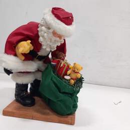 Santa With Presents Ceramic Figurine