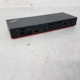 Lenovo ThinkPad Thunderbolt 3 Gen2 DK1841 Laptop Docking Station (No AC Adapter) - Untested