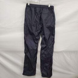 Marmot MN's Black Nylon Windbreaker Pants Size L alternative image