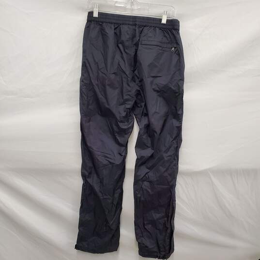 Marmot MN's Black Nylon Windbreaker Pants Size L image number 2