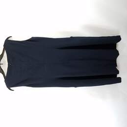 Jones New York Women Navy Blue Sleeveless Dress 14 NWT alternative image