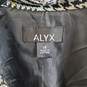 ALYX Women White/Black Pattern Wool Coat z 14 image number 3