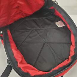 The North Face Red Black Backpack alternative image