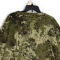 NWT Mens Green Camouflage Crew Neck Long Sleeve Pullover T-Shirt Size 6XL image number 4