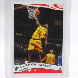 2005-06 LeBron James Topps #200 Cleveland Cavaliers