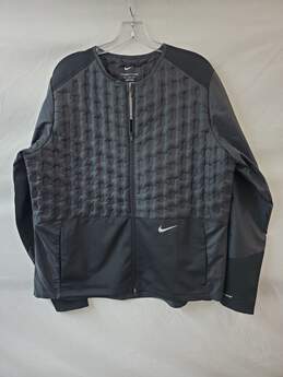 Nike Therma-Fit Womens Black Running Jacket Size XL