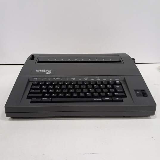 Vintage Smith Corona SCM Sterling Electric Typewriter Model  IOB5B-1 With Fil Ribbons And Lift-Off Tapes In Box image number 2