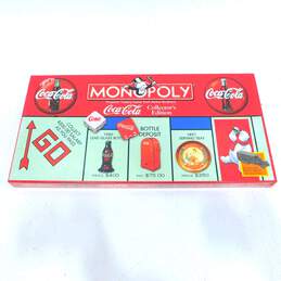 Monopoly Coca Cola Collector's Edition Board Game New Sealed 1999 Hasbro