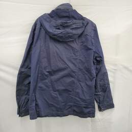 KUHL'S Men's Cotton & Polyester Blend Blue Hooded Zipper Jacket  Size L alternative image