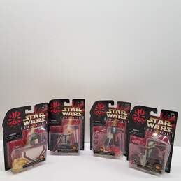 Lot of 4 Hasbro Star Wars Episode 1 Accessory Sets