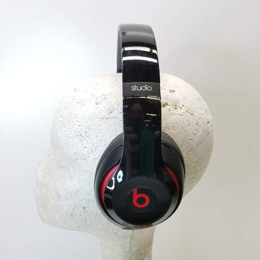 Beats by Dre Studio Wired Black Headphones with Case image number 6