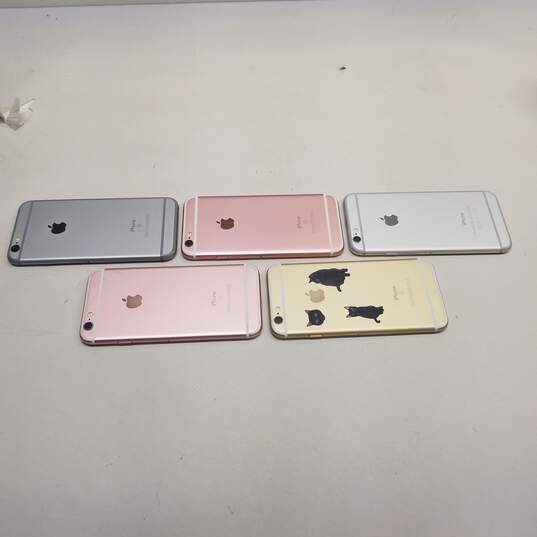 Apple iPhones 6 & 6s - Lot of 5 (For Parts Only) image number 8