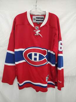 NHL Montreal Canadiens Reebok Hockey Jersey Size M Used- Weber