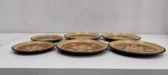 6pc. Bundle of Assorted Noritake Folkstone Stoneware Plates image number 2