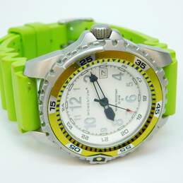 Momentum Canada CN Series 50025 Lime Green Date Stainless Steel Rubber Strap Mens Watch 85.2g alternative image