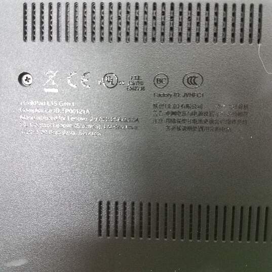 NO DISPLAY Lenovo ThinkPad L15 Gen 1 Intel 10th Gen i3 CPU 8GB RAM NO SSD image number 8