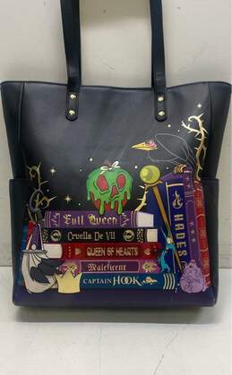 Loungefly X Disney Villain's Storybook Tote Bag Multicolor